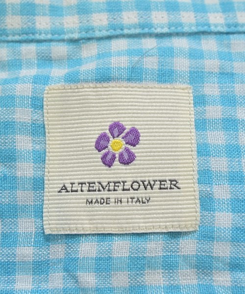 ALTEM FLOWER（アルテムフラワー）カジュアルシャツ 青 サイズ:39(M位) メンズ/2200713598049