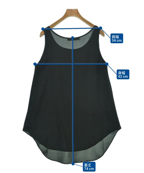 Anna Kerry（アンナケリー）ブラウス 黒 サイズ:38(M位) レディース/2200679545088