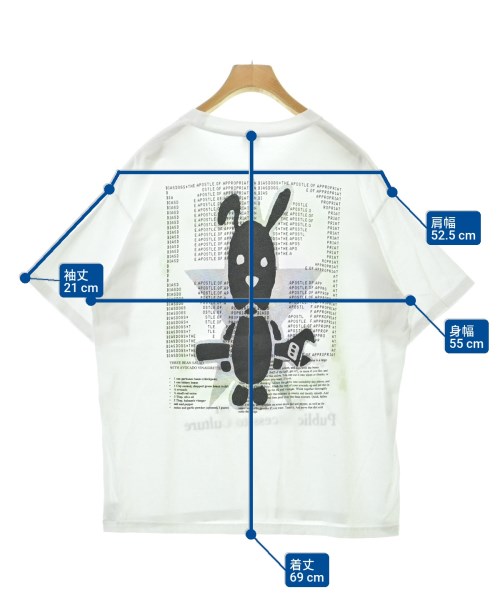 BIAS DOGS（バイアスドッグス）Tシャツ・カットソー 白 サイズ:M メンズ/2200571621279