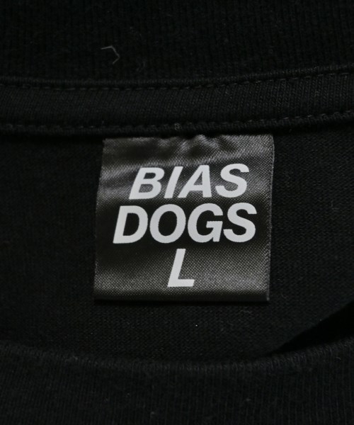 BIAS DOGS（バイアスドッグス）Tシャツ・カットソー 黒 サイズ:L メンズ/2200686282068