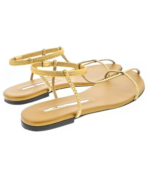 BRENTELLA（ブレンテッラ）サンダル ゴールド サイズ:EU37(23.5cm位) レディース/2200688041335