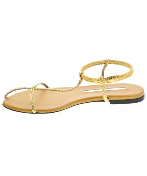 BRENTELLA（ブレンテッラ）サンダル ゴールド サイズ:EU37(23.5cm位) レディース/2200688041335