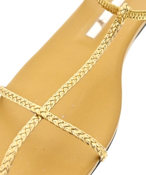 BRENTELLA（ブレンテッラ）サンダル ゴールド サイズ:EU37(23.5cm位) レディース/2200688041335