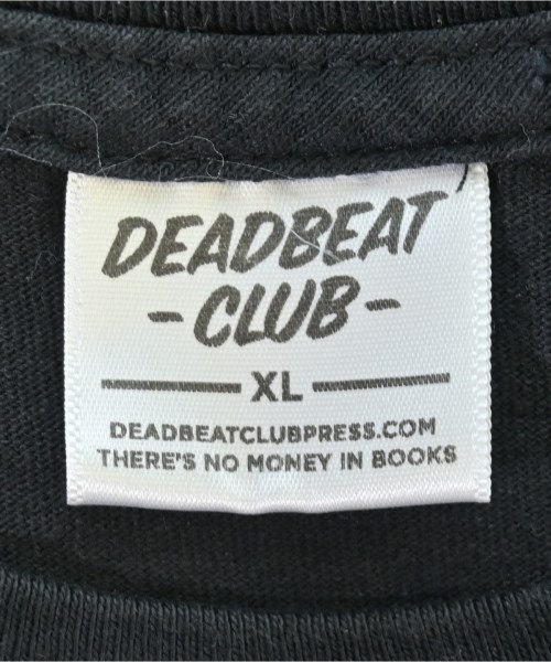 DEADBEAT CLUB（デッドビートクラブ）Tシャツ・カットソー 黒 サイズ:XL メンズ/2200653507156