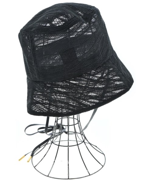 ENTWURFFIN（エントワフェイン）ハット 黒 サイズ:- レディース/2200652314038