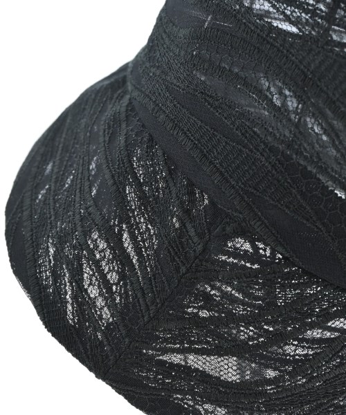 ENTWURFFIN（エントワフェイン）ハット 黒 サイズ:- レディース/2200652314038