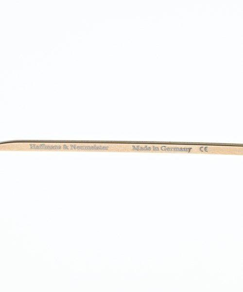 Haffmans&Neumeister（ハフマンスアンドノイマイスター）サングラス ゴールド サイズ:- メンズ/2200661420041