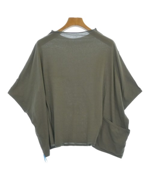 himukashi（ヒムカシ）Tシャツ・カットソー カーキ サイズ:1(S位) レディース/2200692830062