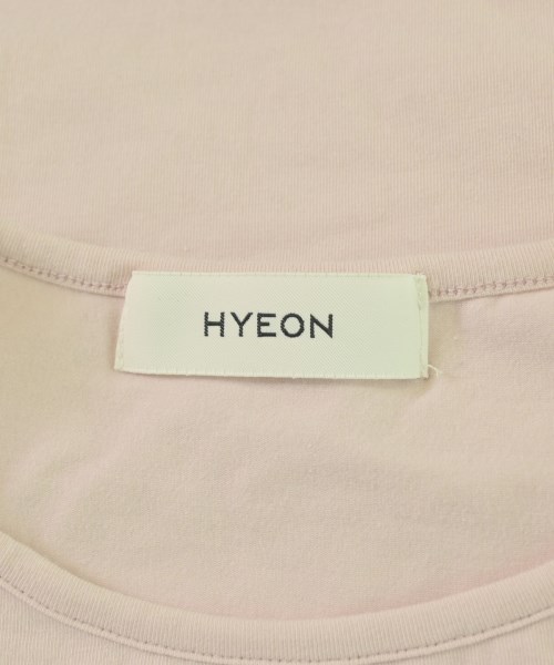 HYEON（ヘヨン）Tシャツ・カットソー ピンク サイズ:F レディース/2200701236427