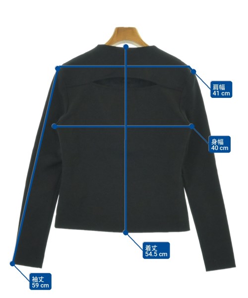 HYEON（ヘヨン）Tシャツ・カットソー 黒 サイズ:F レディース/2200701236458