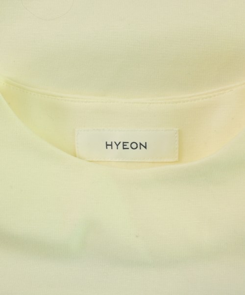 HYEON（ヘヨン）Tシャツ・カットソー 白 サイズ:F レディース/2200701236465