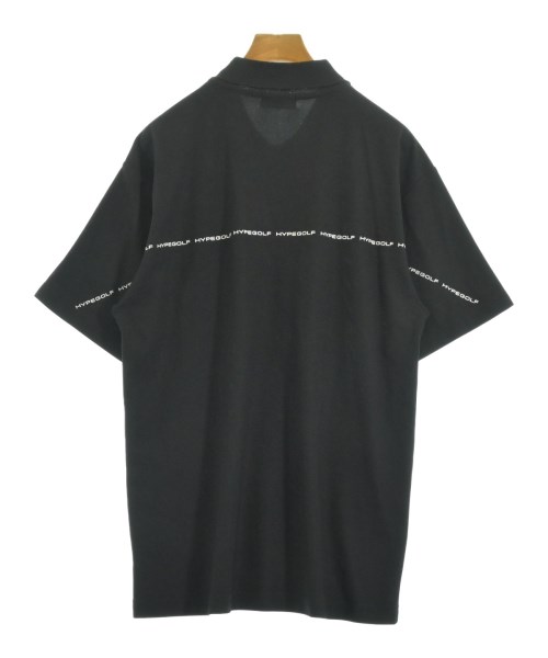 HYPEGOLF（ハイプゴルフ）ポロシャツ 黒 サイズ:L メンズ/2200620690010