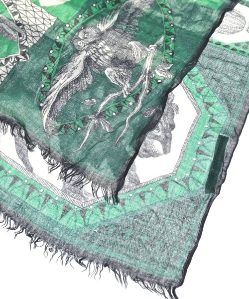 INOUI EDITIONS（イヌイエディションズ）ストール 緑 サイズ:- レディース/2200642440037