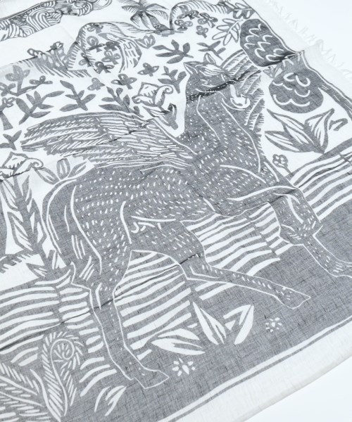 INOUI EDITIONS（イヌイエディションズ）ストール 白 サイズ:- レディース/2200649651108