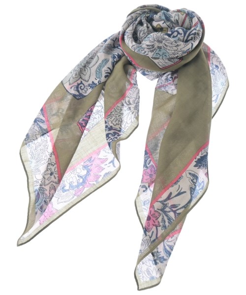 INOUI EDITIONS(イヌイエディションズ)ストール カーキ サイズ:-/2200661107041