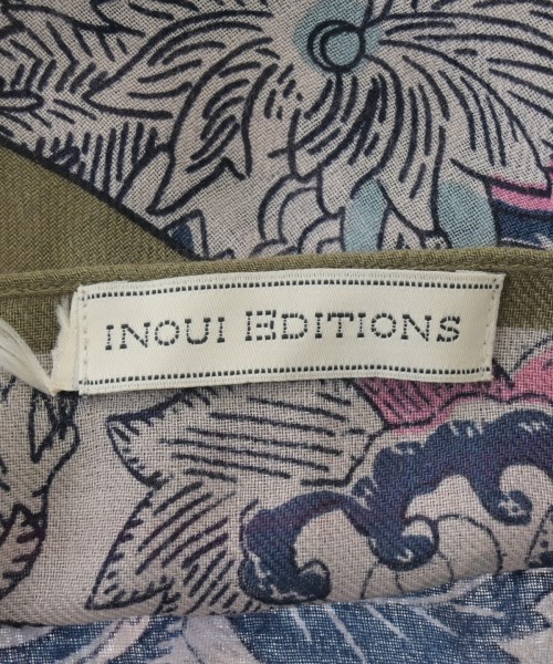INOUI EDITIONS（イヌイエディションズ）ストール カーキ サイズ:- レディース/2200661107041