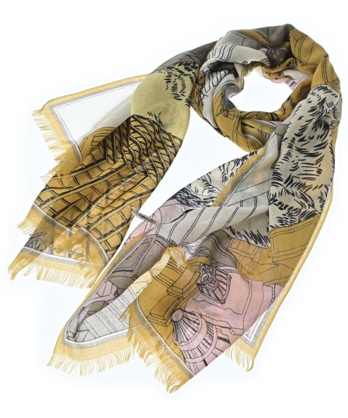 INOUI EDITIONS(イヌイエディションズ)ストール 黄 サイズ:-/2200671674175