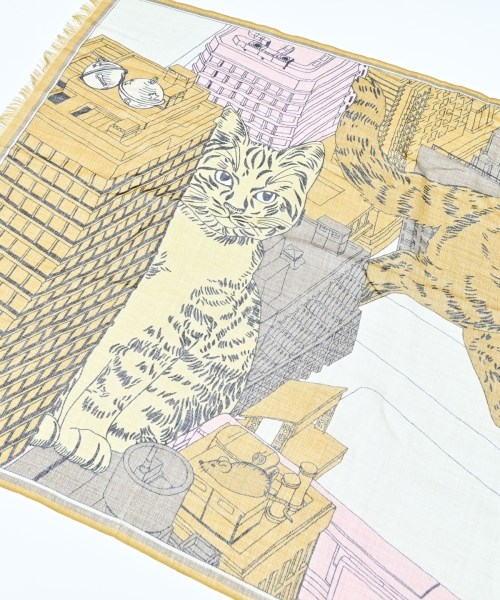 INOUI EDITIONS（イヌイエディションズ）ストール 黄 サイズ:- レディース/2200671674175