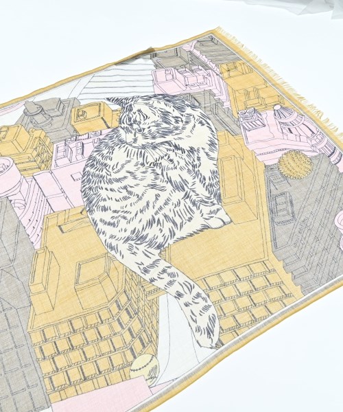 INOUI EDITIONS（イヌイエディションズ）ストール 黄 サイズ:- レディース/2200671674175