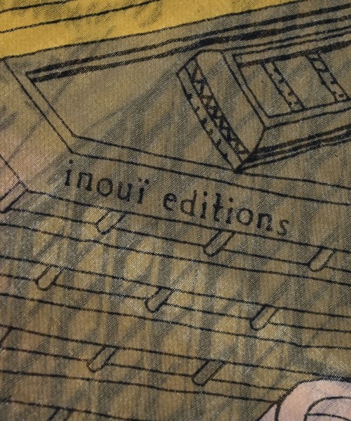 INOUI EDITIONS（イヌイエディションズ）ストール 黄 サイズ:- レディース/2200671674175