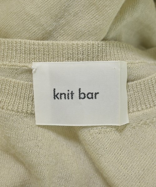 knit bar（ニットバー）ニット・セーター ベージュ サイズ:1(S位) レディース/2200705697156