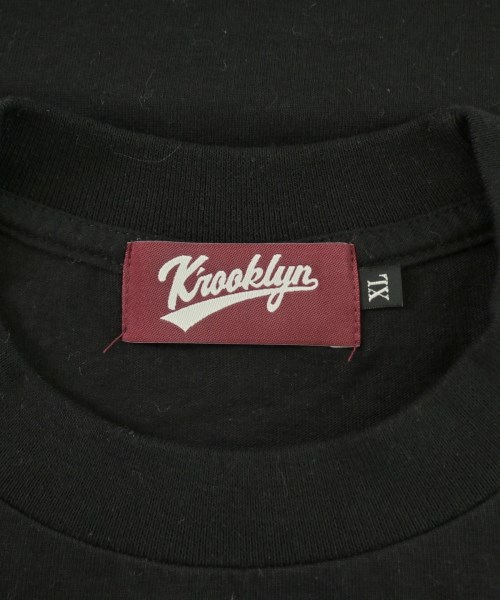 K'rooklyn（クルックリン）Tシャツ・カットソー 黒 サイズ:XL メンズ/2200687648436