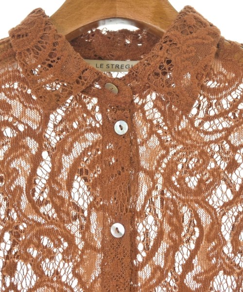 LE STREGHE（レストレーゲ）シャツワンピース 茶 サイズ:F レディース/2200658836312
