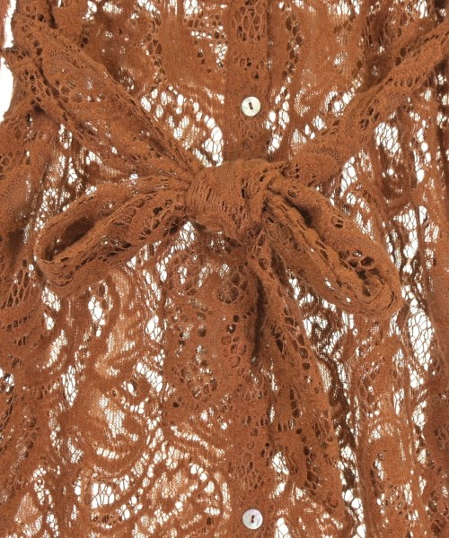 LE STREGHE（レストレーゲ）シャツワンピース 茶 サイズ:F レディース/2200658836312