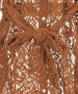 LE STREGHE（レストレーゲ）シャツワンピース 茶 サイズ:F レディース/2200658836312