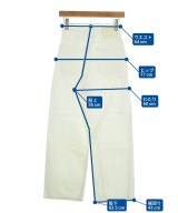 LENO&CO（リノアンドコー）デニムパンツ 白 サイズ:1(S位) レディース/2200636935044