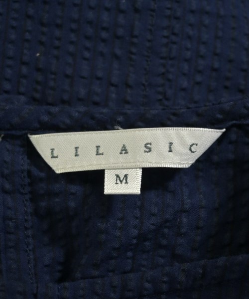 LILASIC（リラシク）ブラウス 紺 サイズ:M レディース/2200715336083