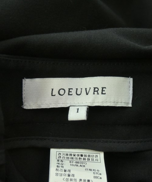 LOEUVRE（ルーブル）その他 黒 サイズ:1(S位) レディース/2200702308017