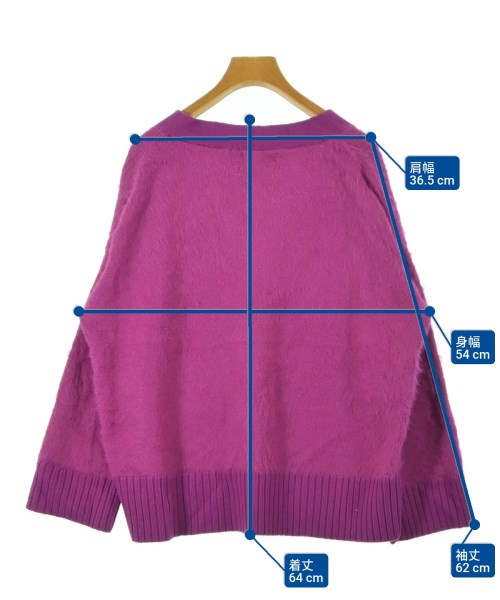 manana suerte（マニャーナスエルテ）カーディガン 紫 サイズ:F レディース/2200616941195