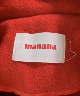 manana suerte（マニャーナスエルテ）ステンカラーコート 赤 サイズ:F レディース/2200616941256