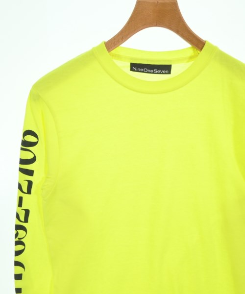 nine one seven（ナインワンセブン）Tシャツ・カットソー 黄 サイズ:S メンズ/2200676363104