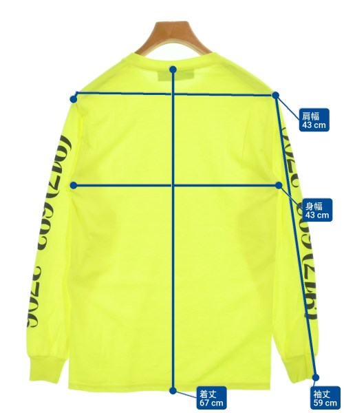 nine one seven（ナインワンセブン）Tシャツ・カットソー 黄 サイズ:S メンズ/2200676363104