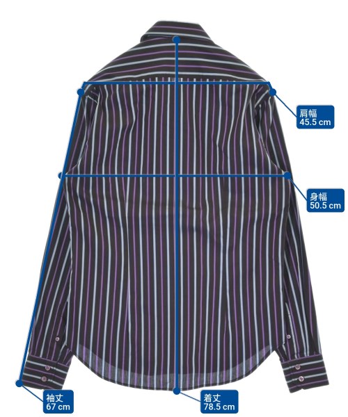 nodus（ノードゥス）カジュアルシャツ 茶 サイズ:15 1/2(M位) メンズ/2200671652098