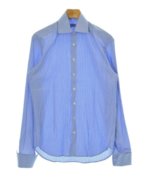 nodus(ノードゥス)カジュアルシャツ 青 サイズ:15 1/2(M位)/2200671652104