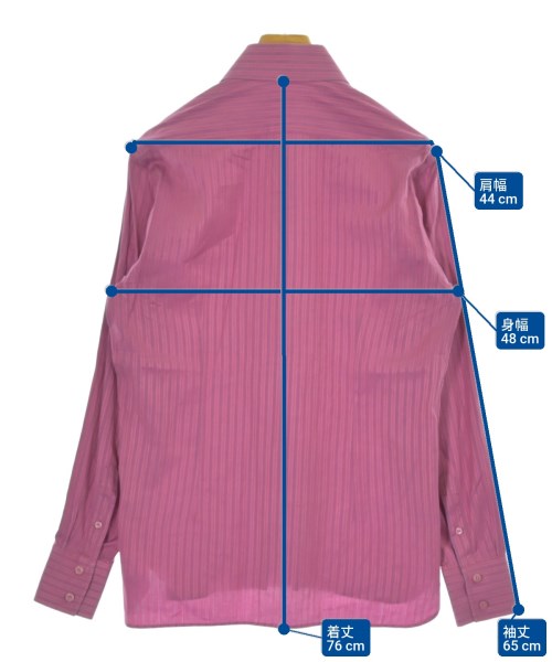 nodus（ノードゥス）カジュアルシャツ ピンク サイズ:15 1/2(M位) メンズ/2200671652135