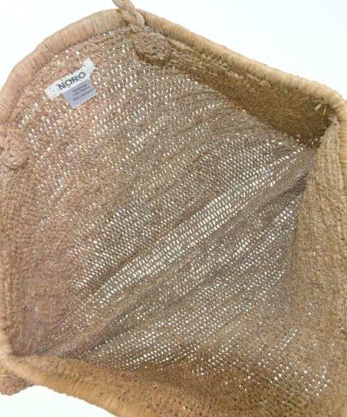 NORO（ノロ）かごバッグ 茶 サイズ:- レディース/2200668447164
