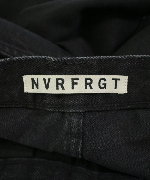 NVRFRGT（ネヴァーフォーゲット）デニムパンツ 黒 サイズ:1(S位) メンズ/2200644837019