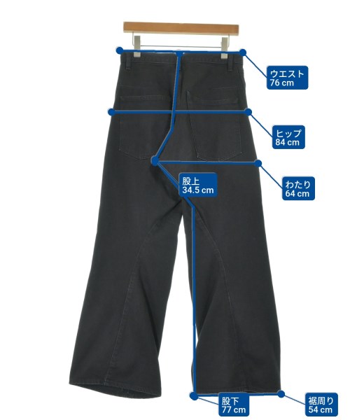 NVRFRGT（ネヴァーフォーゲット）デニムパンツ 黒 サイズ:1(S位) メンズ/2200644837019