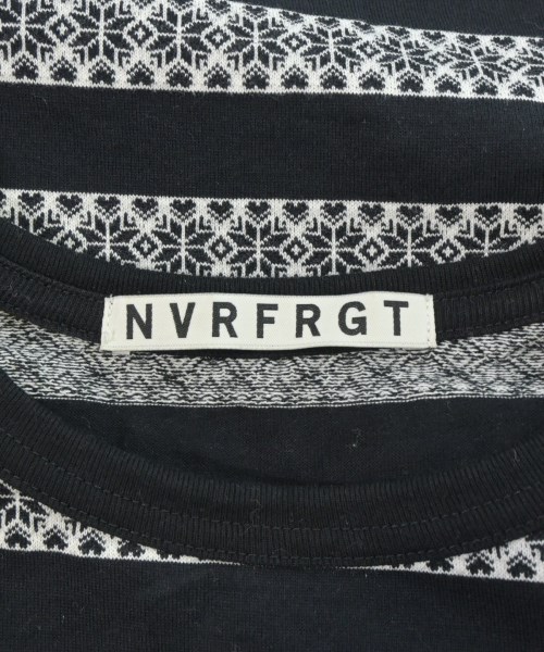 NVRFRGT（ネヴァーフォーゲット）Tシャツ・カットソー 黒 サイズ:1(S位) メンズ/2200677017440