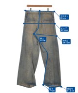 NVRFRGT（ネヴァーフォーゲット）デニムパンツ 茶 サイズ:2(M位) メンズ/2200696102486