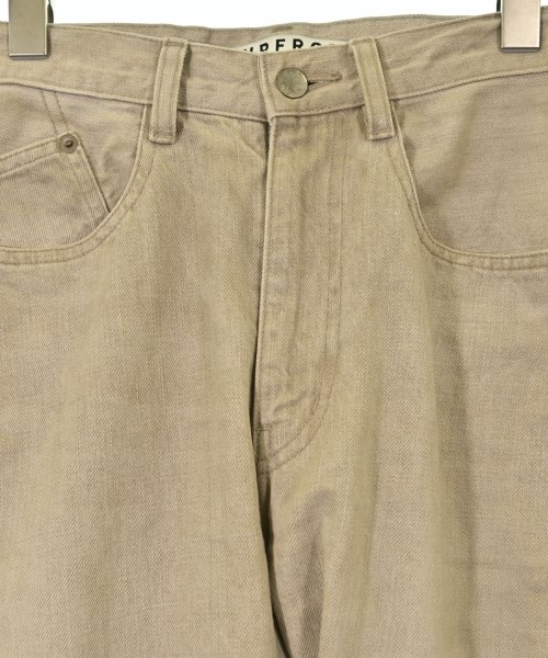NVRFRGT（ネヴァーフォーゲット）デニムパンツ ベージュ サイズ:1(S位) メンズ/2200658555145