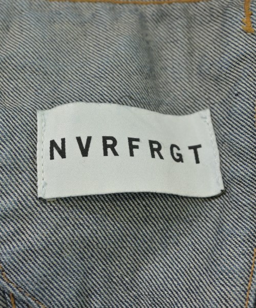 NVRFRGT（ネヴァーフォーゲット）デニムジャケット 紺 サイズ:1(S位) メンズ/2200707386096