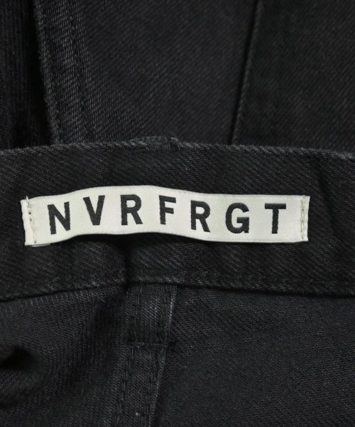 NVRFRGT（ネヴァーフォーゲット）デニムパンツ 黒 サイズ:1(S位) メンズ/2200665057052
