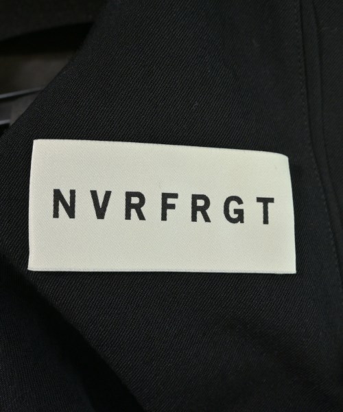 NVRFRGT（ネヴァーフォーゲット）テーラードジャケット 黒 サイズ:1(S位) メンズ/2200720131017