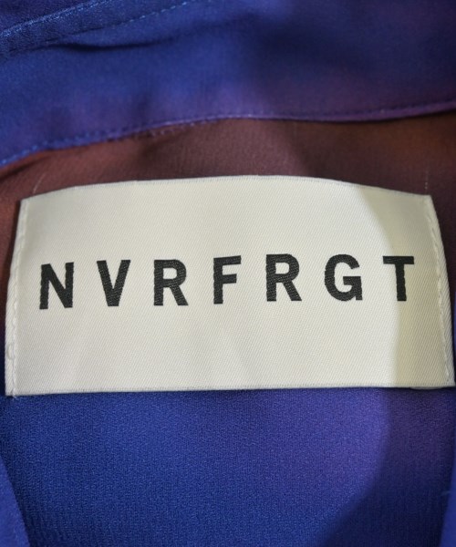 NVRFRGT（ネヴァーフォーゲット）カジュアルシャツ 青 サイズ:1(S位) メンズ/2200717894093