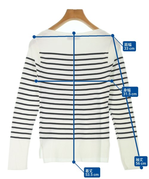 pina colada （ピニャコラーダ）ニット・セーター 白 サイズ:S レディース/2200665858451